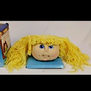 Vintage 1984 Original Doll-Baby Doll Head (Martha Nelson Thomas) Box+papers